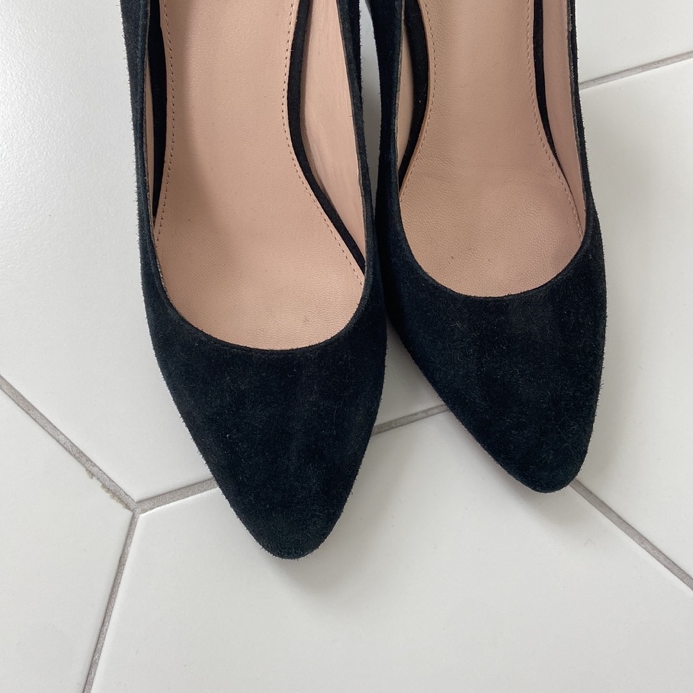 Marc Fisher Suede Block Heels, 9m - image 5